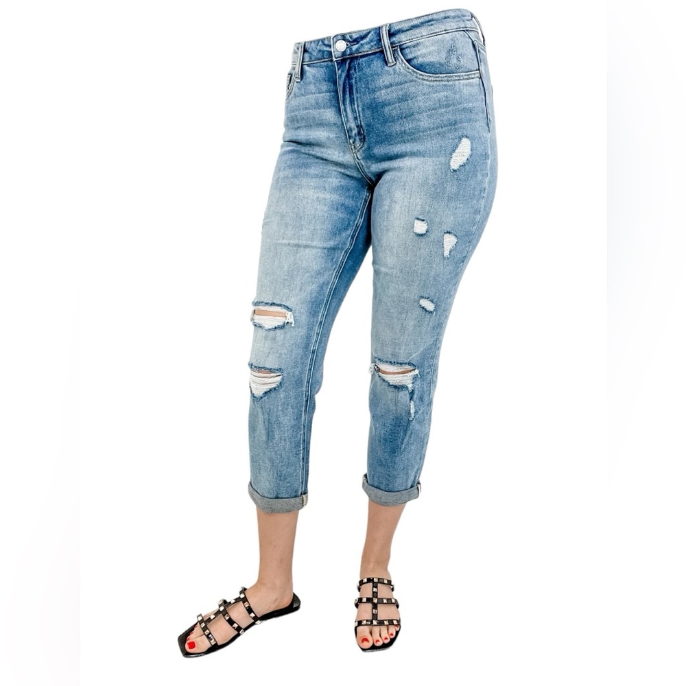 Vervet Medium Wash Cropped Jeans Size 29